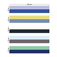 99DECO - Contremarches PVC pour escalier - multicouleur - Lot de 5 (18x100 cm) - vignette