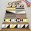99DECO - Contremarches PVC pour escalier - multicouleur - Lot de 5 (15x100 cm) - vignette