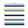 99DECO - Contremarches PVC pour escalier - multicouleur - Lot de 5 (15x100 cm) - vignette