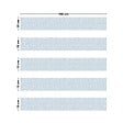 99DECO - Contremarches PVC pour escalier - floral bleu - Lot de 5 (15x100 cm) - vignette