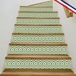 99DECO - Contremarches PVC pour escalier - vert - Lot de 5 (15x100 cm) - vignette