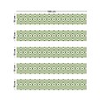 99DECO - Contremarches PVC pour escalier - vert - Lot de 5 (15x100 cm) - vignette