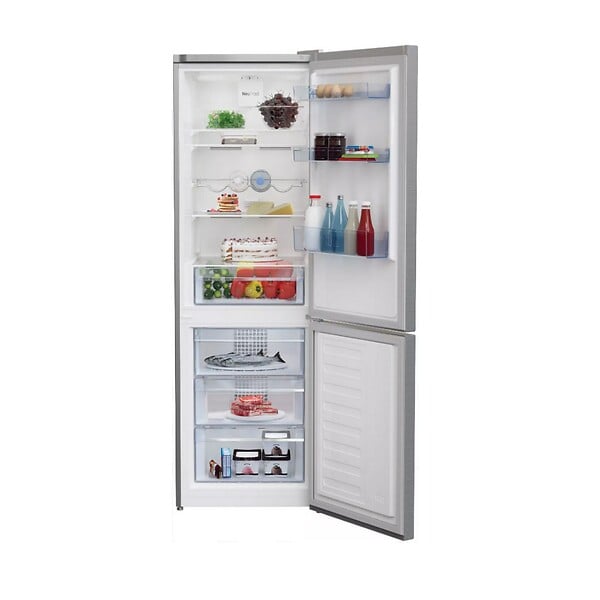 BEKO - réfrigérateur combiné 60cm 324l ventilé métal brossé - RCNA366K40XBN - large