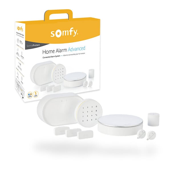 SOMFY - Somfy 1875259 - Système d'alarme sans fil connecté Home Alarm Advanced - large