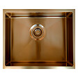 ESSEBAGNO - Luisa évier 1 cuve seule 55x45 en inox cuivre brossé - vignette