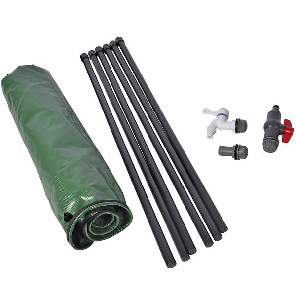 WERKAPRO - Récupérateur d'eau de pluie avec cuve  250 L - large