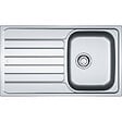 FRANKE - evier à encastrer 45cm inox avec siphon - 005665 - vignette