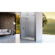 KASSANDRA - Paroi de douche fixe + Porte coulissante URBAN 161-164 cm - vignette