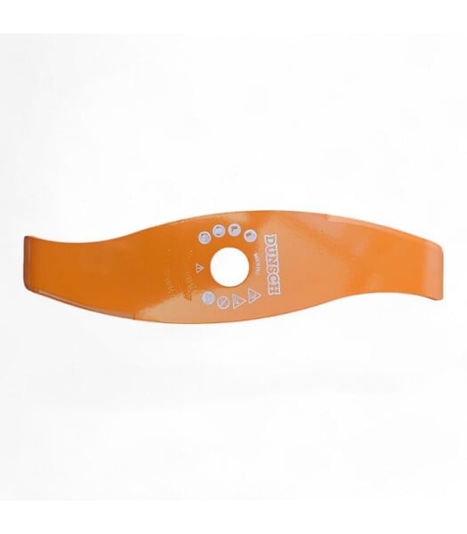 DUNSCH - Lame incurvée Dunsch duro broyeur spéciale ronces et arbustes 2 dents épaisseur 3 mm 73050014 - large