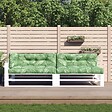 VIDAXL - vidaXL Coussins de palette lot de 5 motif de feuilles tissu - vignette