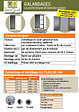 GD MENUISERIES - Porte Coulissante Kenya Blanc Vitrée H204 x L93 cm, Galandage, kit finition - vignette