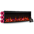 BALDERIA - Cheminée électrique BALDERIA Atalanta 60 - Cheminée encastrable, 1500 W - Noir - vignette