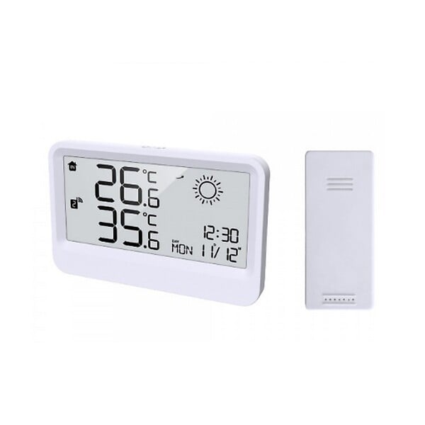 LIVOO - station météo blanc - SL265W - large