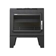 SUPRA - poêle à bois fonte 6.1kw anthracite - Fr9016760b - vignette