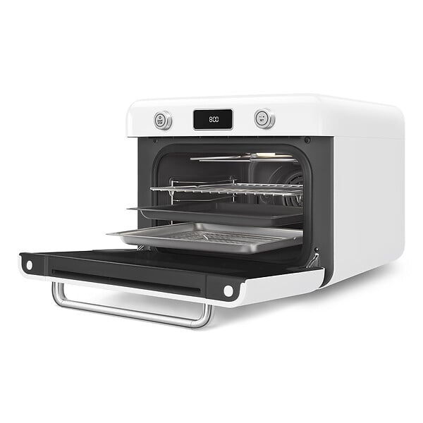 SMEG - mini four 30l 1800w blanc - COF01WHEU - large