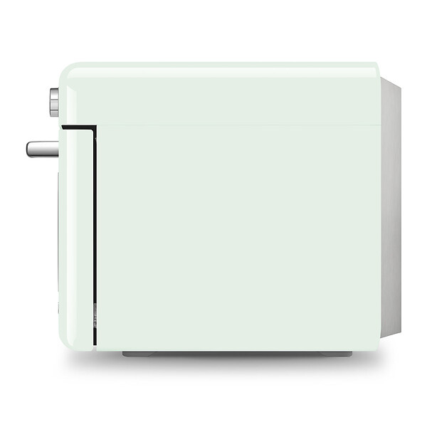 SMEG - Mini four combiné vapeur 1800w vert d'eau - COF01PGEU - large