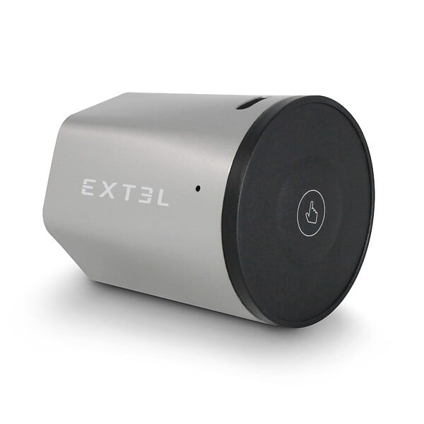 EXTEL - Kit Serrure Connectée Extel Lock + cylindre 30/35 mm + clavier sans fil + 2 badges supplémentaires - large