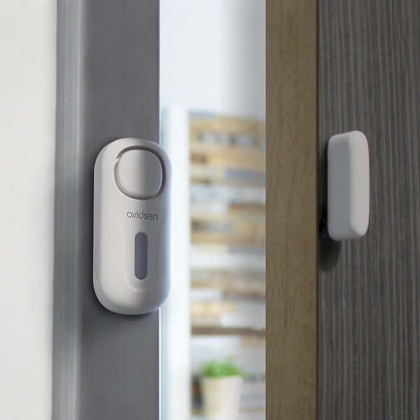 AVIDSEN - Mini-alarme avec sa télécommande Small Doorguard Control sirène à 120 dB - Avidsen - 100022 - large