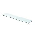 VIDAXL - vidaXL Panneau pour étagère de salon chambre Verre transparent 70 x 15 cm - vignette