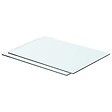 VIDAXL - vidaXL 2x Panneaux d'Etagère Panneau de Rechange de Armoire Paroi à Lattes Salle d'Exposition Maison Magasin Durable Verre Transparent 50x30 cm - vignette
