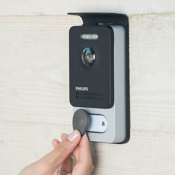 PHILIPS - Visiophone filaire connecté smartphone avec 2 écrans - WelcomeEye Connect 2 - large