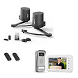 AVIDSEN - Pack 100% connecté avec motorisation portail battant Orane Connect + Visiophone Elia Smart 2 + 2 télécommandes supplémentaires - vignette