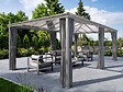 HESPERIDE - Pergola Belize en aluminium et polycarbonate 6 x 3,6 m - Hespéride - vignette
