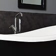 KIAMAMI VALENTINA - Baignoire Style Classique Blanche Et Noire | Romantica - vignette