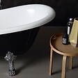 KIAMAMI VALENTINA - Baignoire Style Classique Blanche Et Noire | Romantica - vignette