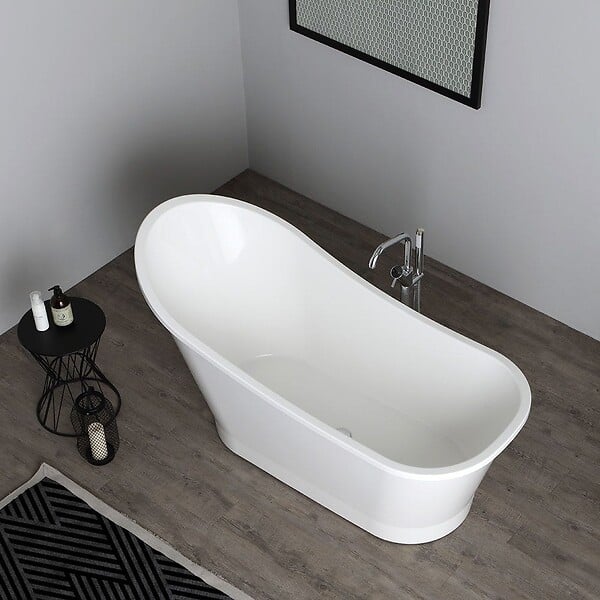 KIAMAMI VALENTINA - Petite Baignoire Îlot De Style Classique | Arisa - large