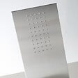 KIAMAMI VALENTINA - Panneau De Douche Chromé Avec Hydromassage Et Pommeau De Douche À Pluie - vignette