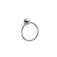 KIAMAMI VALENTINA - Porte-Serviettes Annulaire Poli En Acier Aisi 304 - Fixation Avec Vis Incluses | Loto - vignette