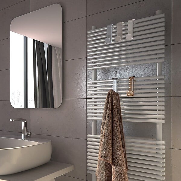 KIAMAMI VALENTINA - 4 Supports De Radiateur Blancs | Merlino - large