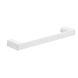 KIAMAMI VALENTINA - Porte-Serviettes 35 Cm Blanc Mat Laiton Chromé - Fixation Avec Vis Incluses | Giacinto - vignette