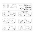 KIAMAMI VALENTINA - Porte-Serviettes 35 Cm Blanc Mat Laiton Chromé - Fixation Avec Vis Incluses | Giacinto - vignette