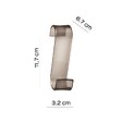 KIAMAMI VALENTINA - Porte-Manteau Pour Radiateur Moka Transparent | Merlino - vignette