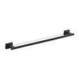 KIAMAMI VALENTINA - Porte-Serviettes De Salle De Bain 60Cm Acier Noir Mat | Atene - vignette