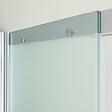 KIAMAMI VALENTINA - Porte De Douche En Niche 120 Cm Paroi Fixe À Droite En Verre Satiné | Dream - vignette