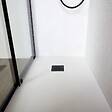 KIAMAMI VALENTINA - Porte De Douche En Niche Coulissante Noir Mat 110 Cm | City - vignette