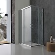 KIAMAMI VALENTINA - Porte De Douche Rectangulaire 70X120 Verre 6Mm Transparent | Giada - vignette