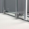 KIAMAMI VALENTINA - Porte De Douche Rectangulaire 70X120 Verre 6Mm Transparent | Giada - vignette