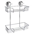 KIAMAMI VALENTINA - Porta-Objets Double En Métal Chromé | Menta - vignette