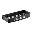 KIAMAMI VALENTINA - Support De Douche Rectangulaire Noir | Tasso - vignette