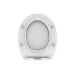 KIAMAMI VALENTINA - Couvercle De Toilette Universel À Fermeture Douce En Thermoplastique Blanc - vignette