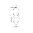 KIAMAMI VALENTINA - Siège De Toilette Pour Colibri 2 Wc Modèle Blanc - vignette