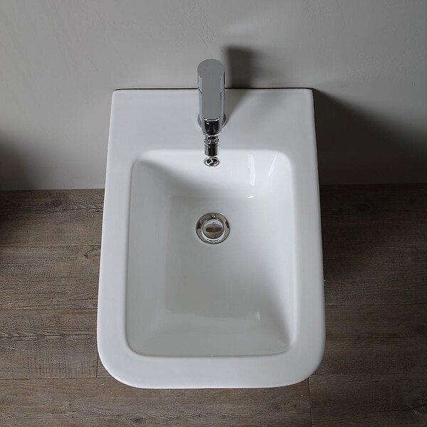 KIAMAMI VALENTINA - Bidet Suspendu Mural En Céramique | Rock - large