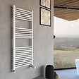 KIAMAMI VALENTINA - Radiateur De Salle De Bains 65X77 En Acier Blanc - vignette