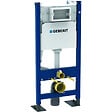 GEBERIT - Geberit Duofix Bâti-support autoportant pour WC suspendu, 112 cm, avec réservoir à encastrer Delta 12 cm (457.565.00.3) - vignette