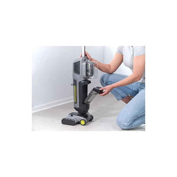 RYOBI - Aspirateur laveur balai 3 en 1 Brushless 18V RYOBI - Batterie 4,0Ah - Chargeur - RHFC18BL-1X40GL - large