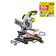 RYOBI - Scie à onglet radiale RYOBI 18V One Plus - sans batterie ni chargeur - R18MS216-0 - vignette